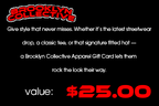 Brooklyn Collective Apparel Gift Card