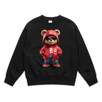 Red Sweatsuit bear Sweatshirt