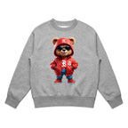 Red Sweatsuit bear Sweatshirt