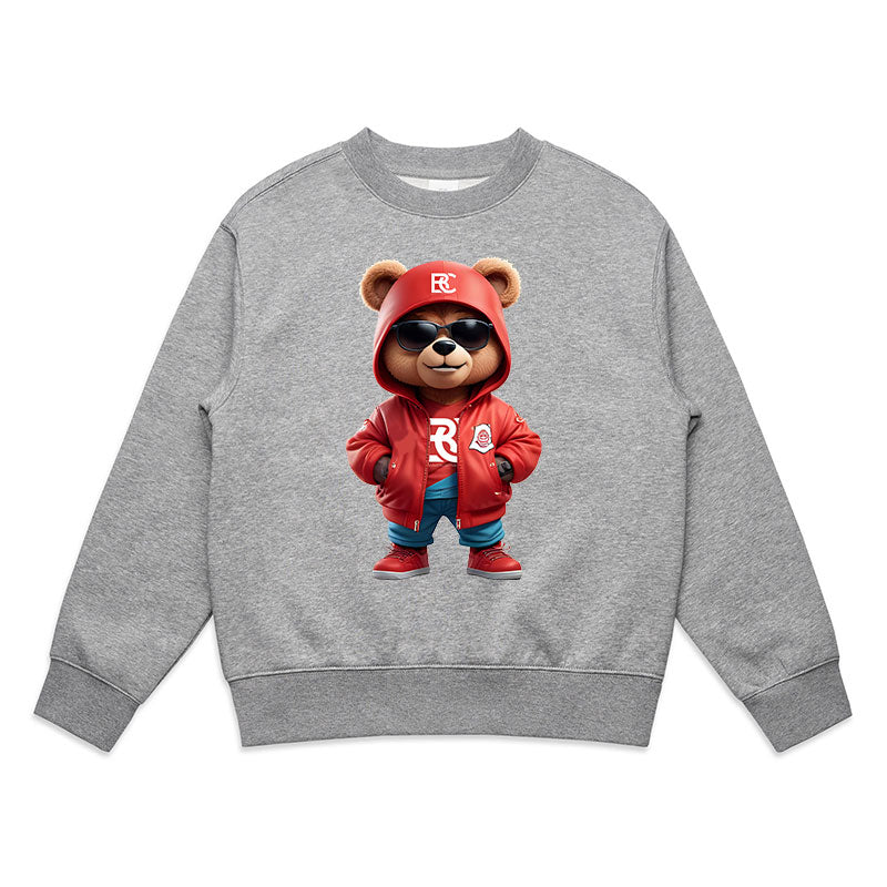 Red Sweatsuit bear Sweatshirt