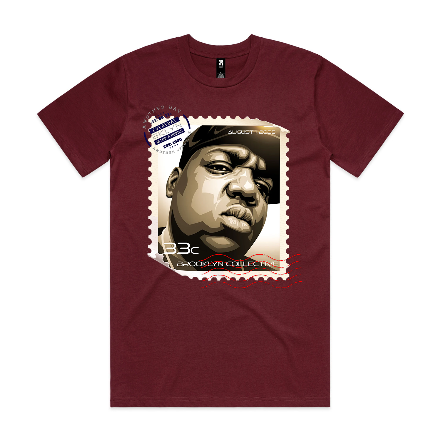 Notorious Big stamp series t-shirt