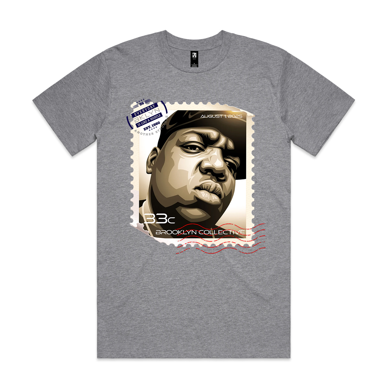 Notorious Big stamp series t-shirt