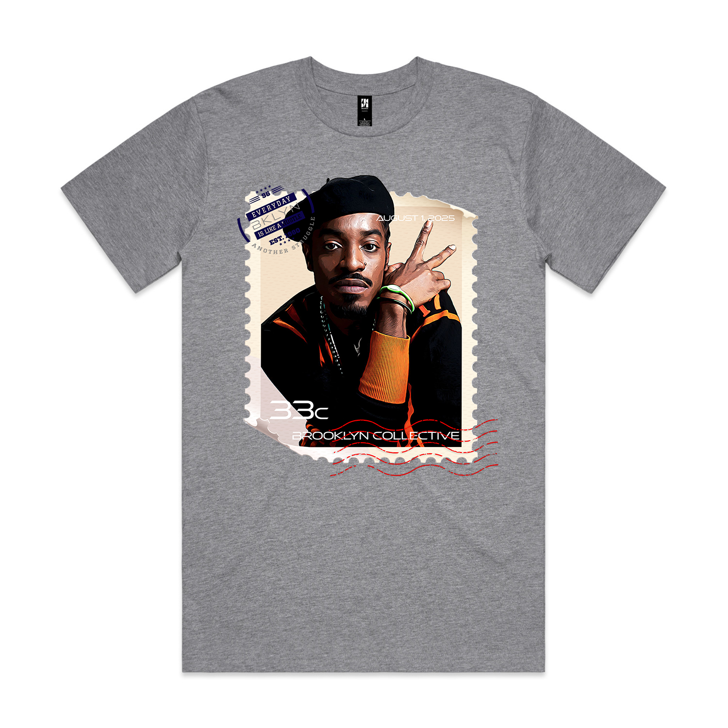Andre 3000 stamp series t-shirt
