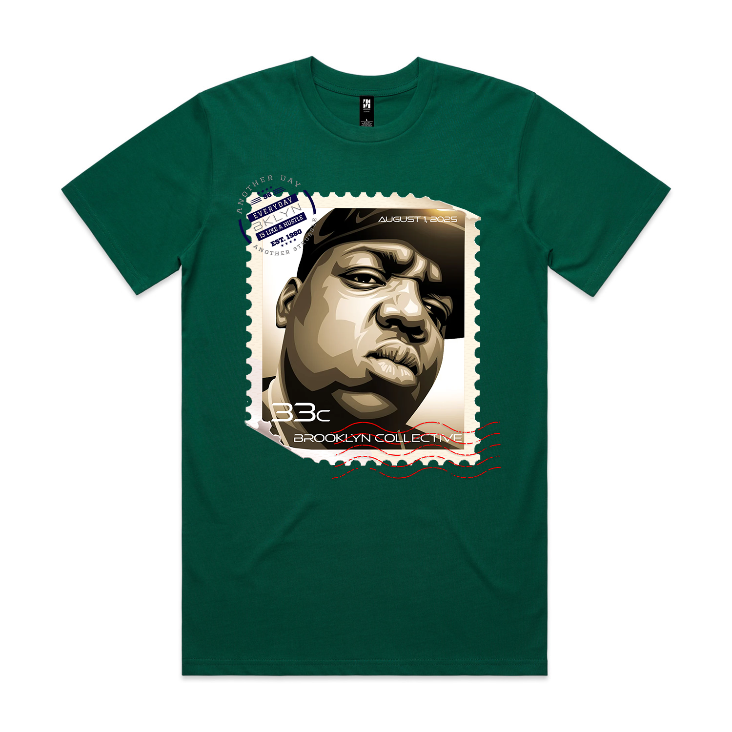 Notorious Big stamp series t-shirt