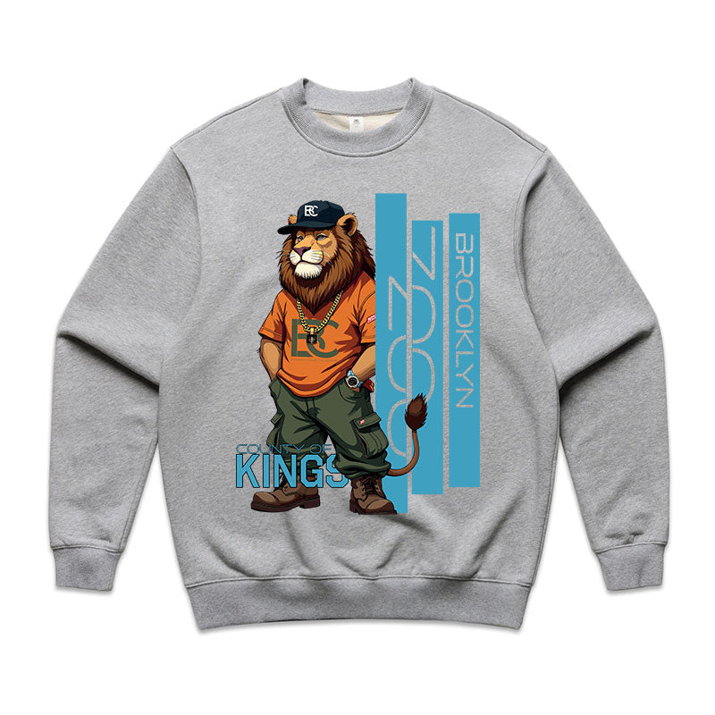 Brooklyn Zoo Lion Sweatshirt