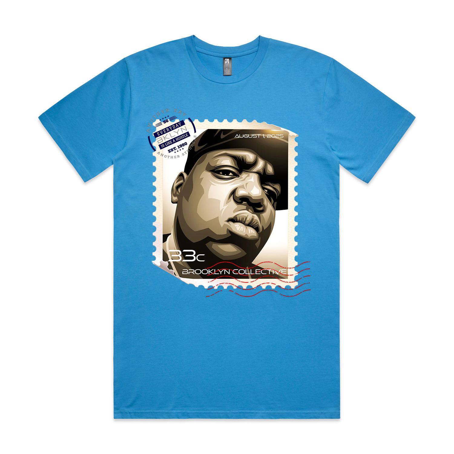Notorious Big stamp series t-shirt