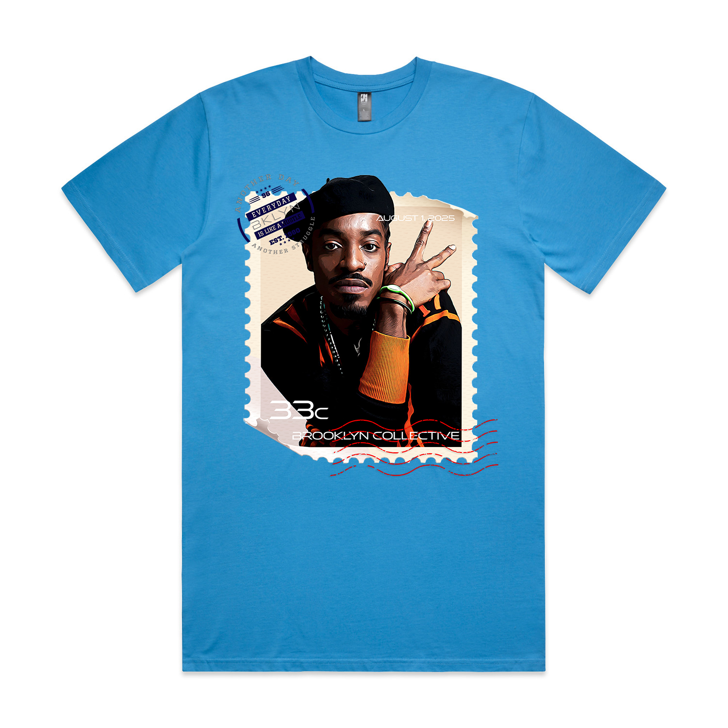 Andre 3000 stamp series t-shirt