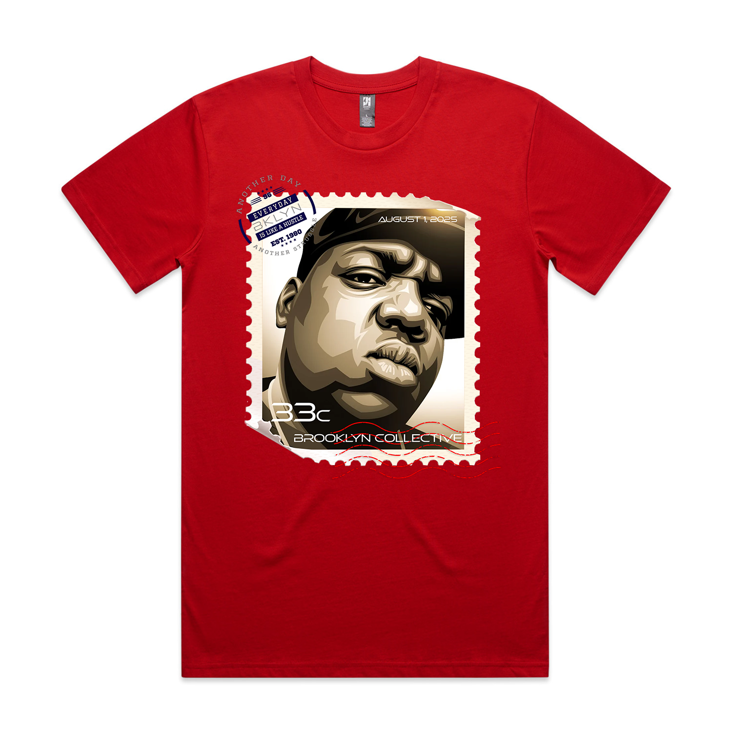 Notorious Big stamp series t-shirt