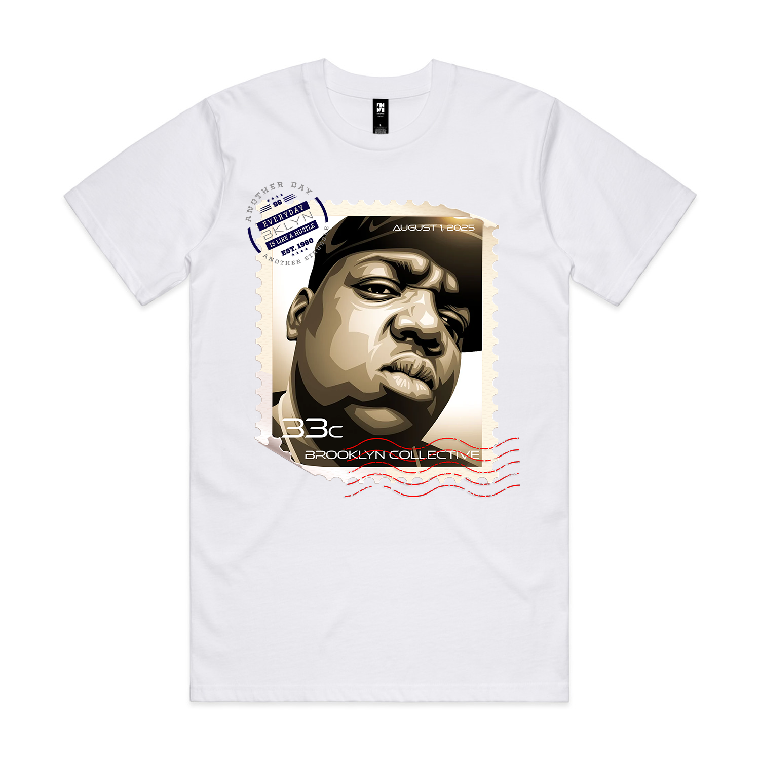 Notorious Big stamp series t-shirt